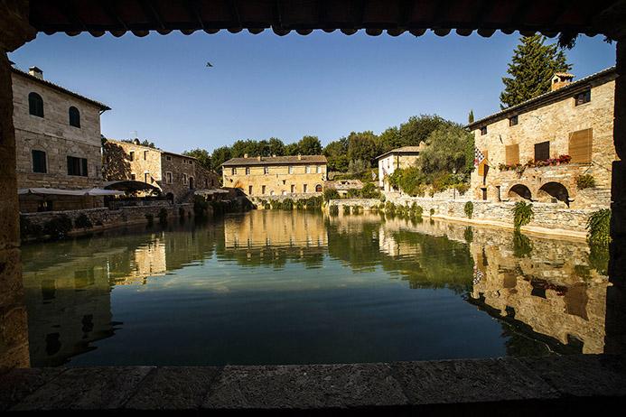 термальные источники в Италии Баньо Виньони