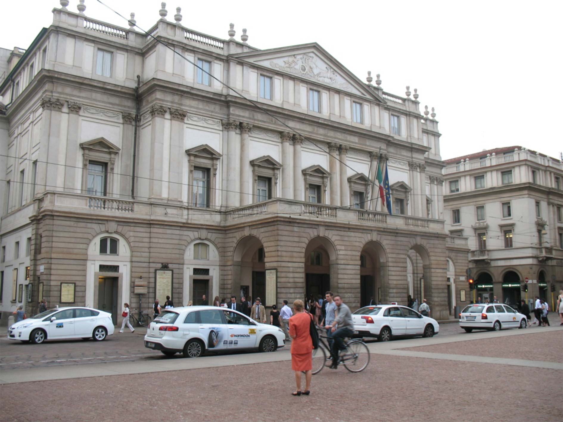 The La Scala opera house