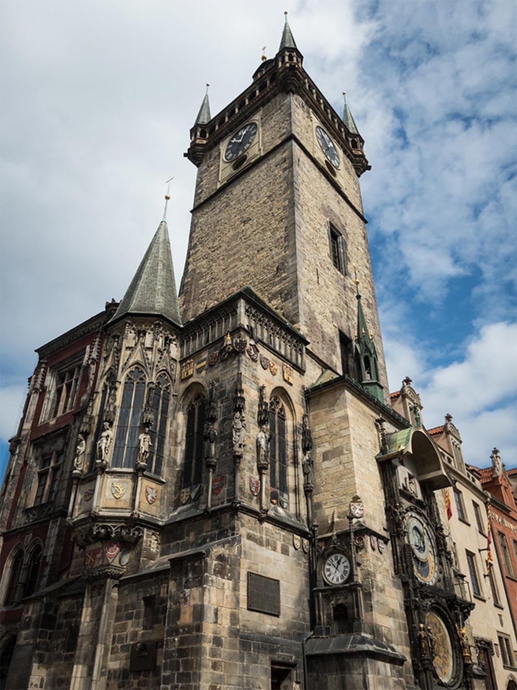 The Prague Astronomical Clock from different angle