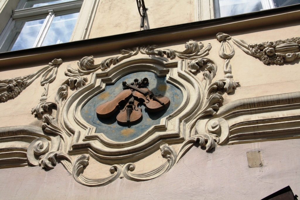 בית של "שלושת הכינורות" ברחוב Nerudova