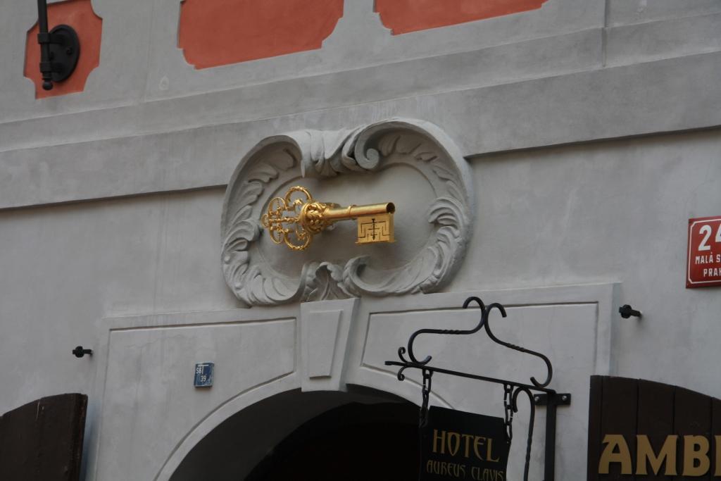 בית של "מפתח הזהב" ברחוב Nerudova