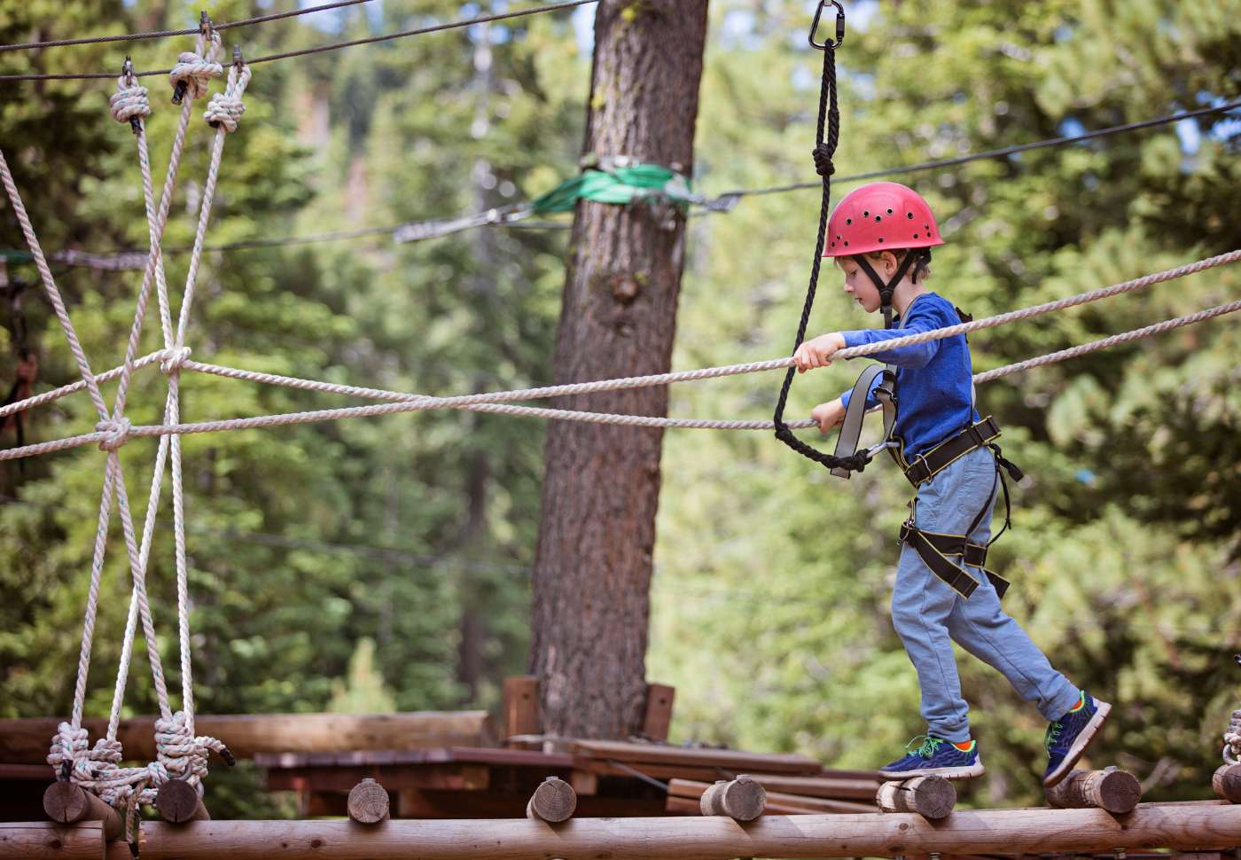פארק חבלים באגם גארדה
