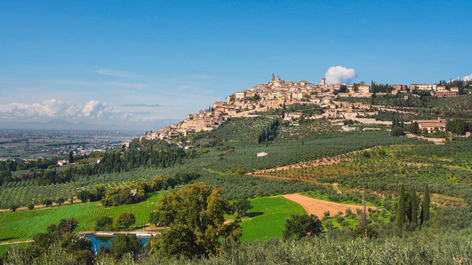 أومبريا مع الأطفال