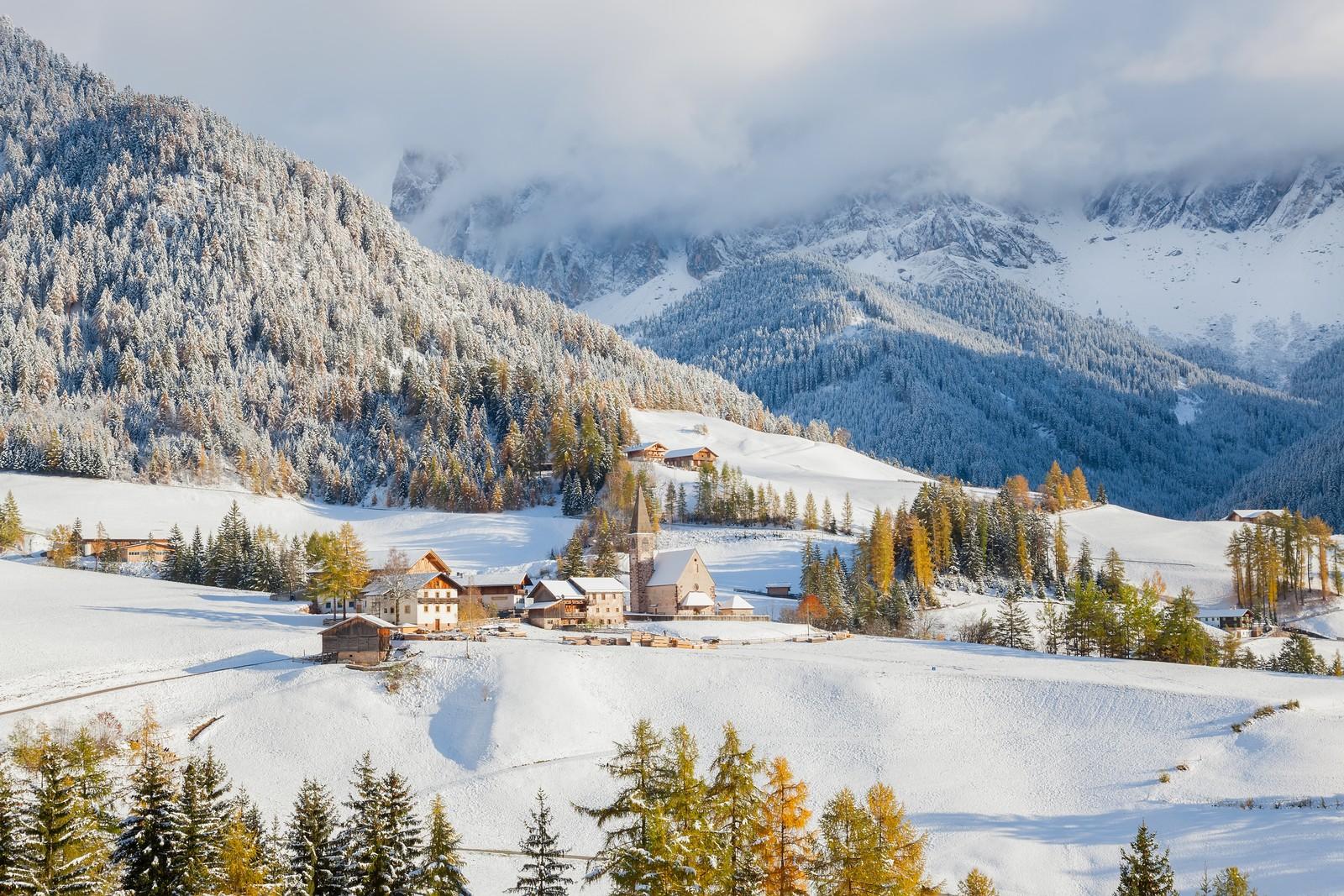 يطاليا في الشتاء