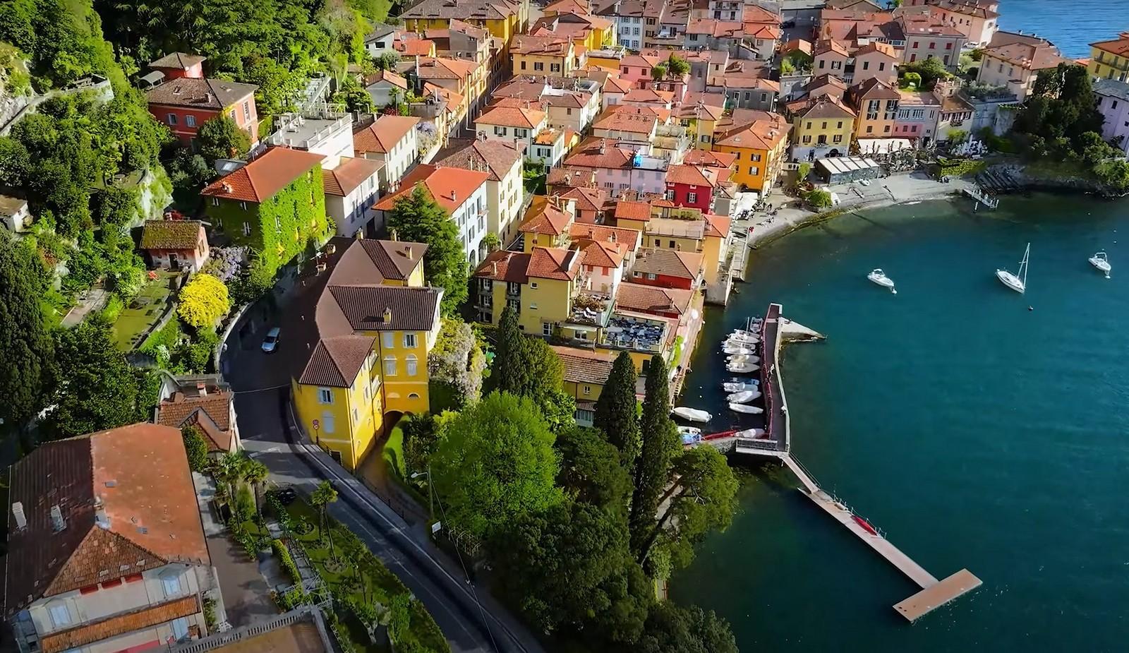 بحيرة كومو مع الأطفال