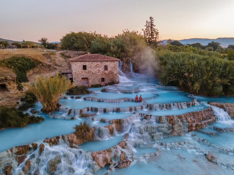 Terme di Saturnia Cascate del Mulino
