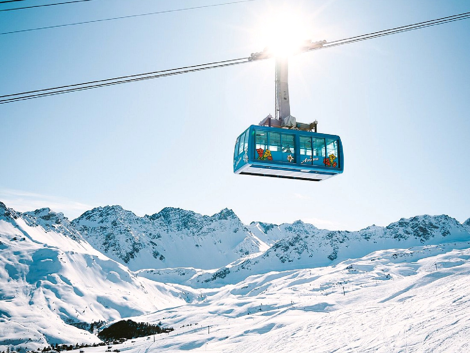 منتجعات التزلج السويسرية