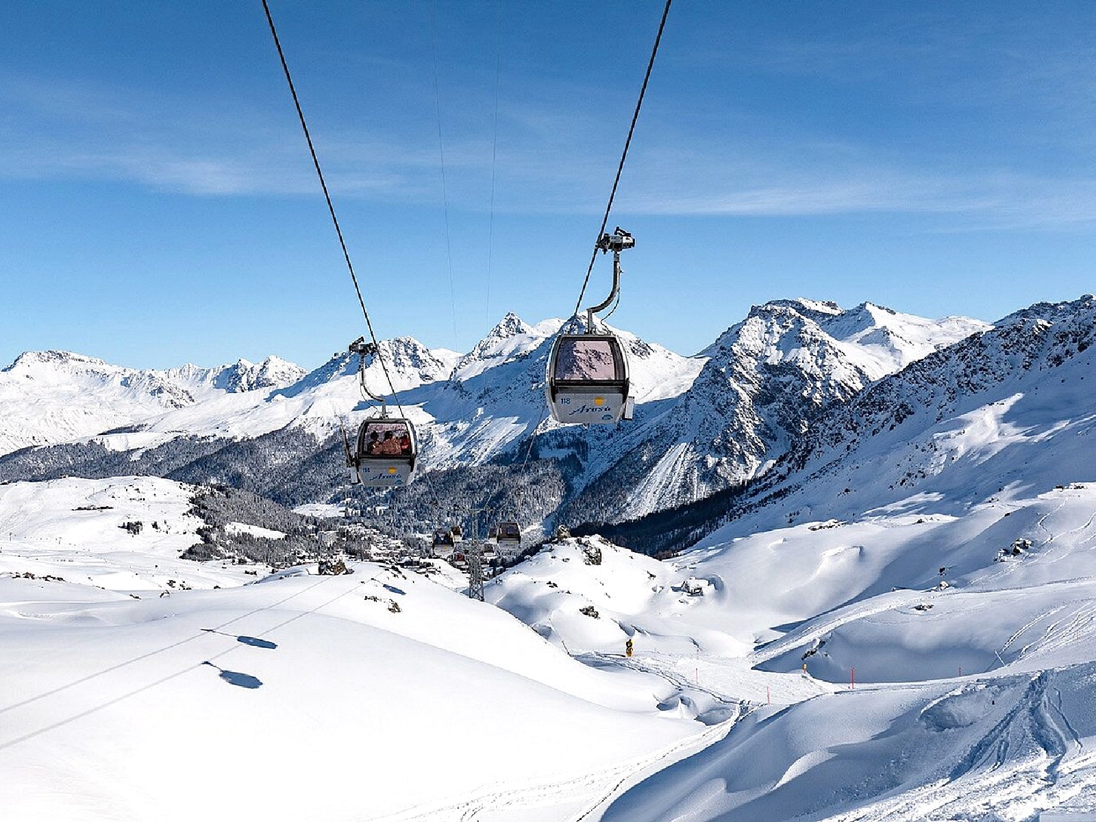 منتجعات التزلج السويسرية