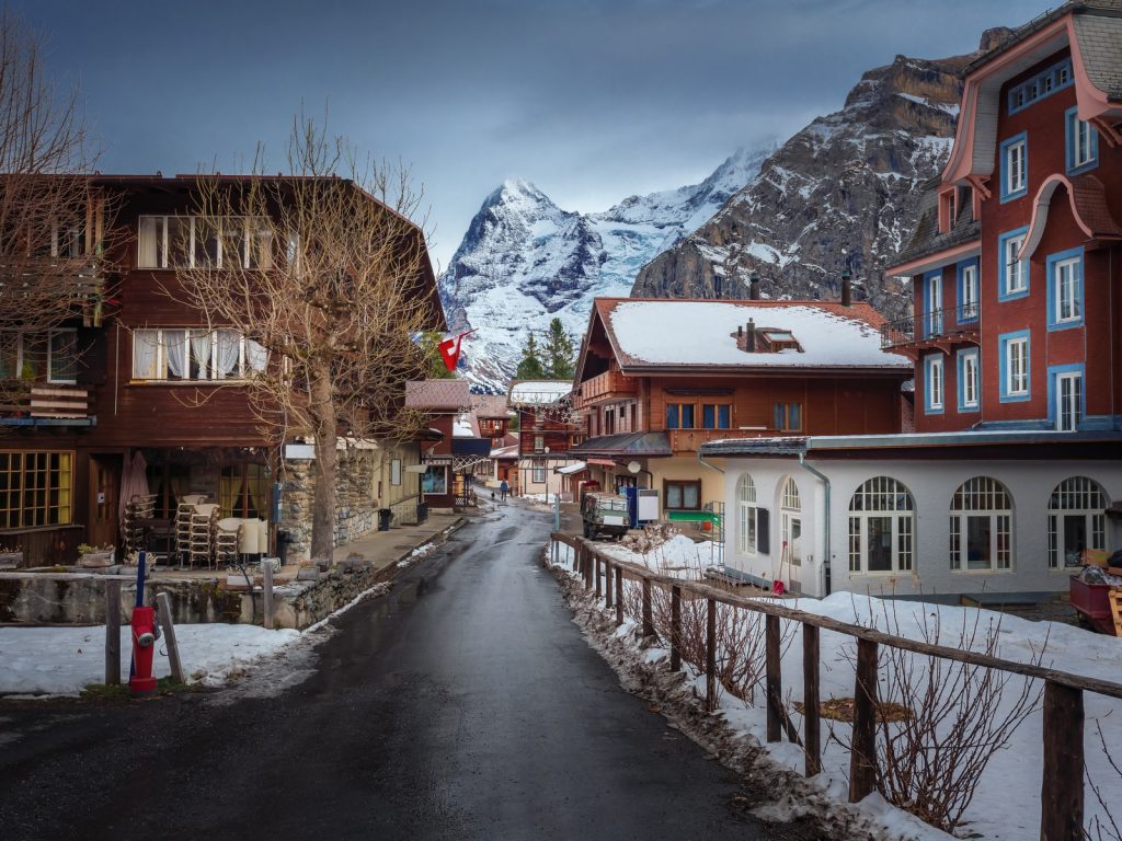 Resort villages of Switzerland