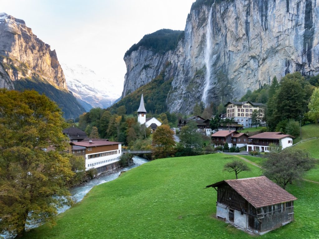 Resort villages of Switzerland
