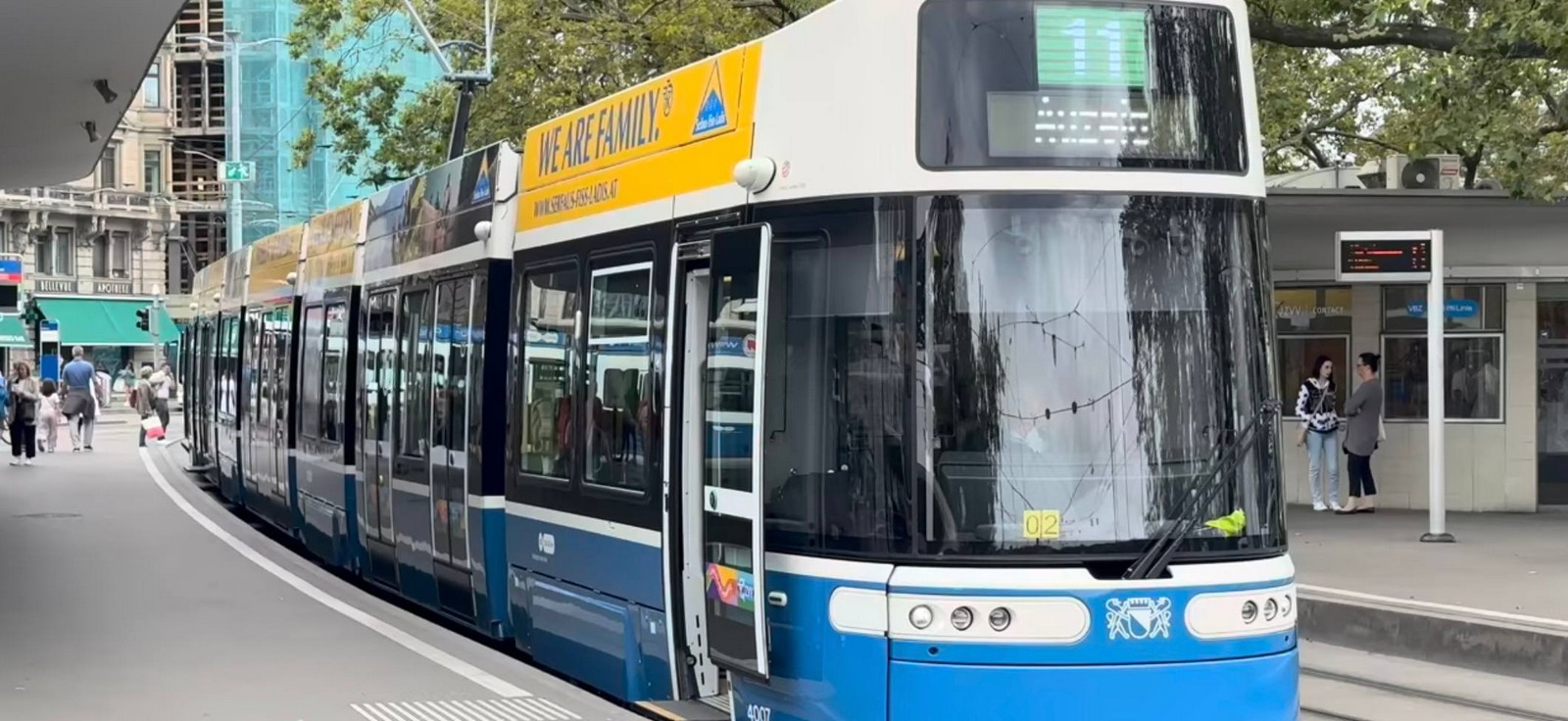 سويسرا بواسطة وسائل النقل العام