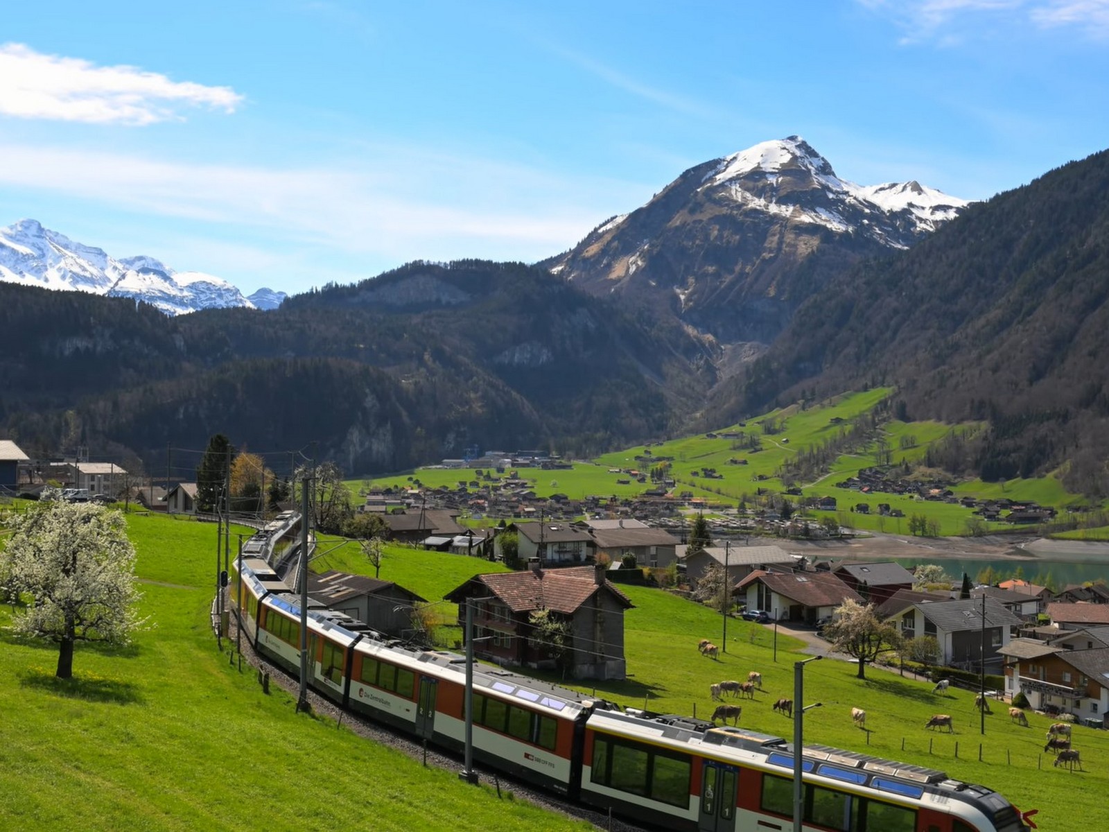 سويسرا في أبريل