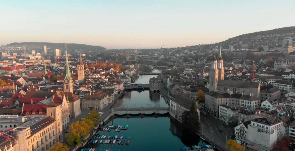 سويسرا في الصيف