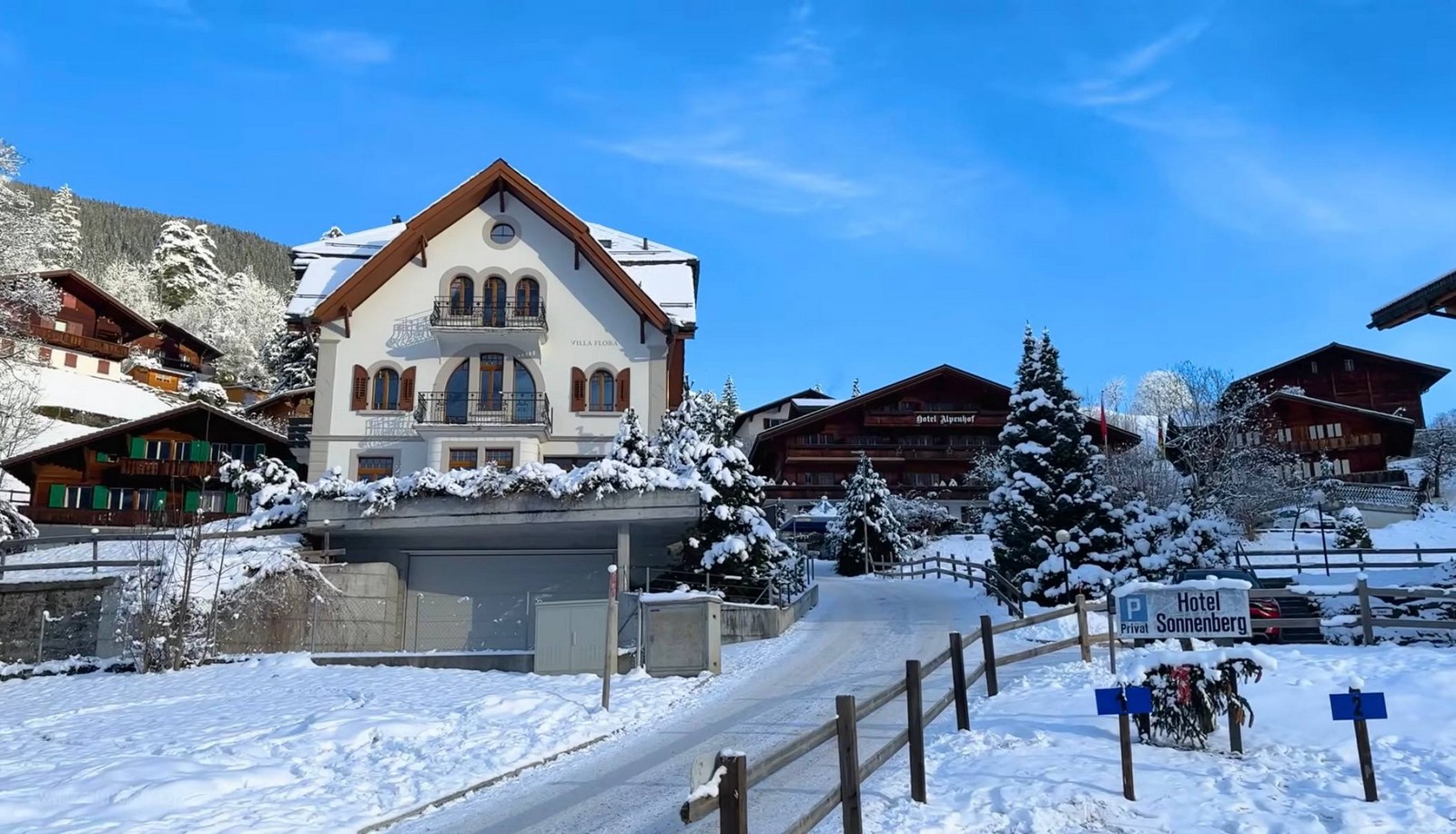 سويسرا في فبراير