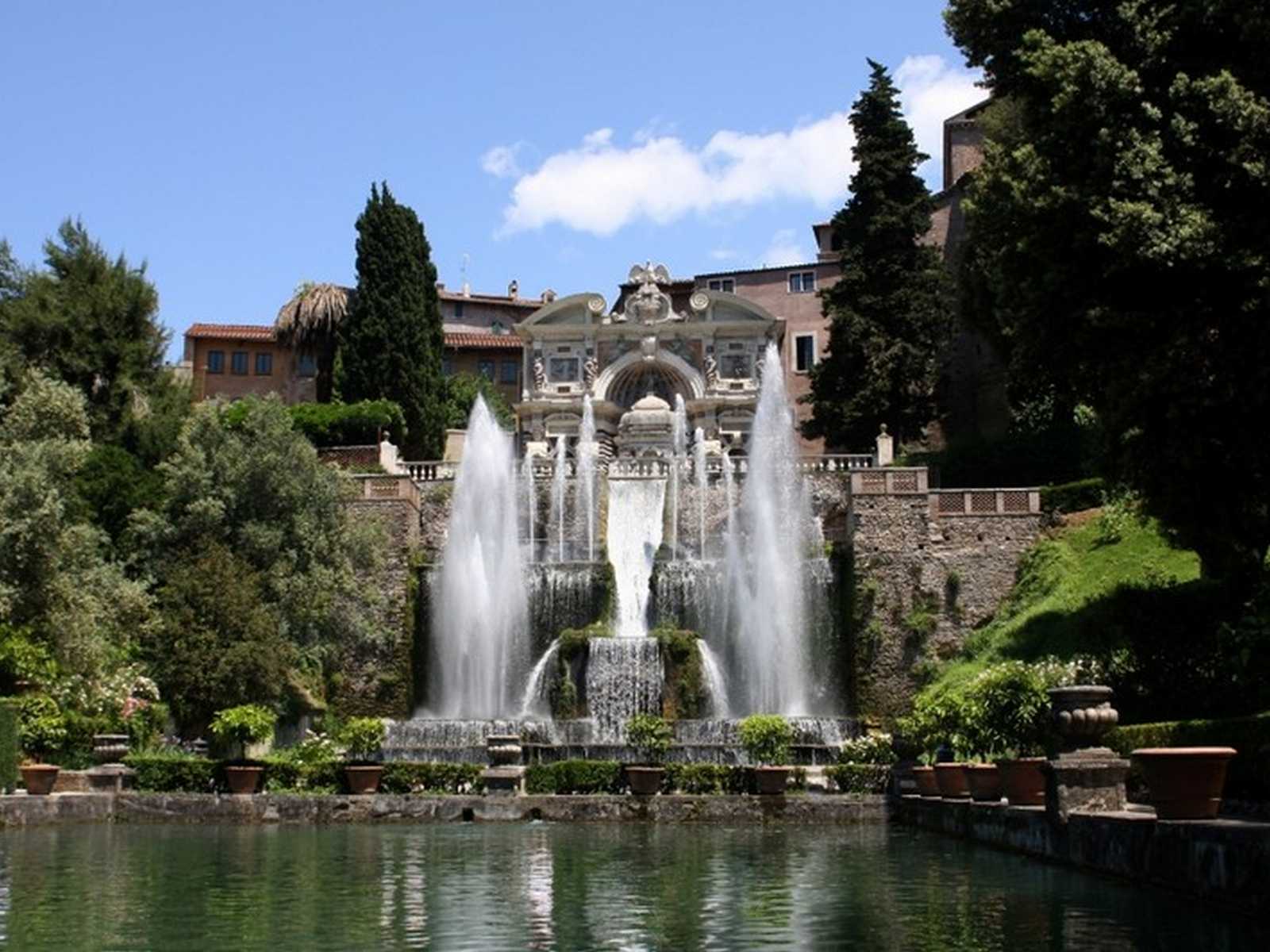 טיבולי – המזרקות המפורסמות בגני Villa d'Este בעיר טיבולי